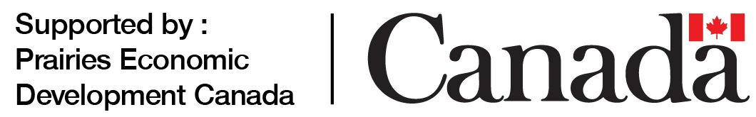 Supported by Prairies Economic Development Canada - Government of Canada logo